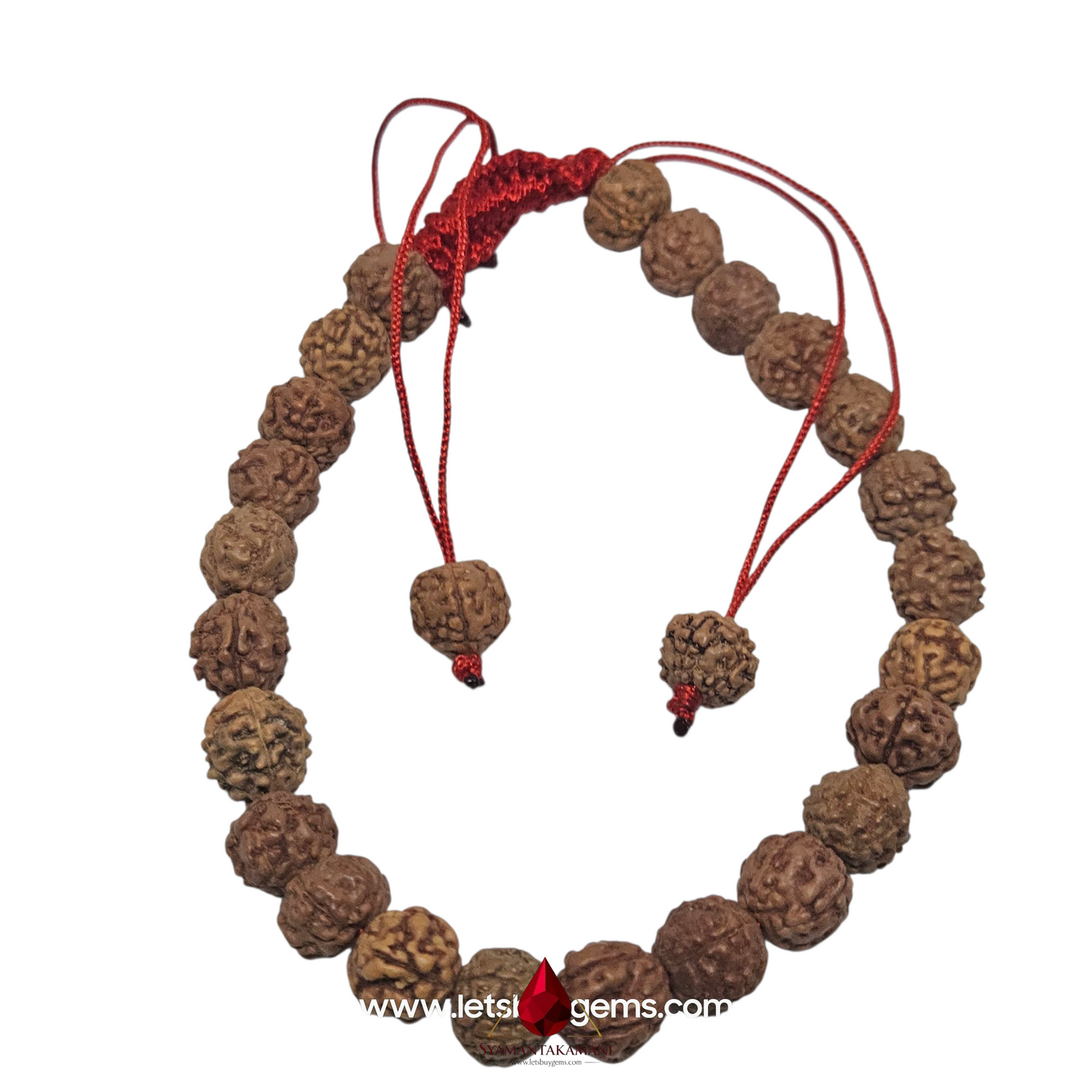Adjustable Rudraksha Bracelet Cultivated Spiritual Focus