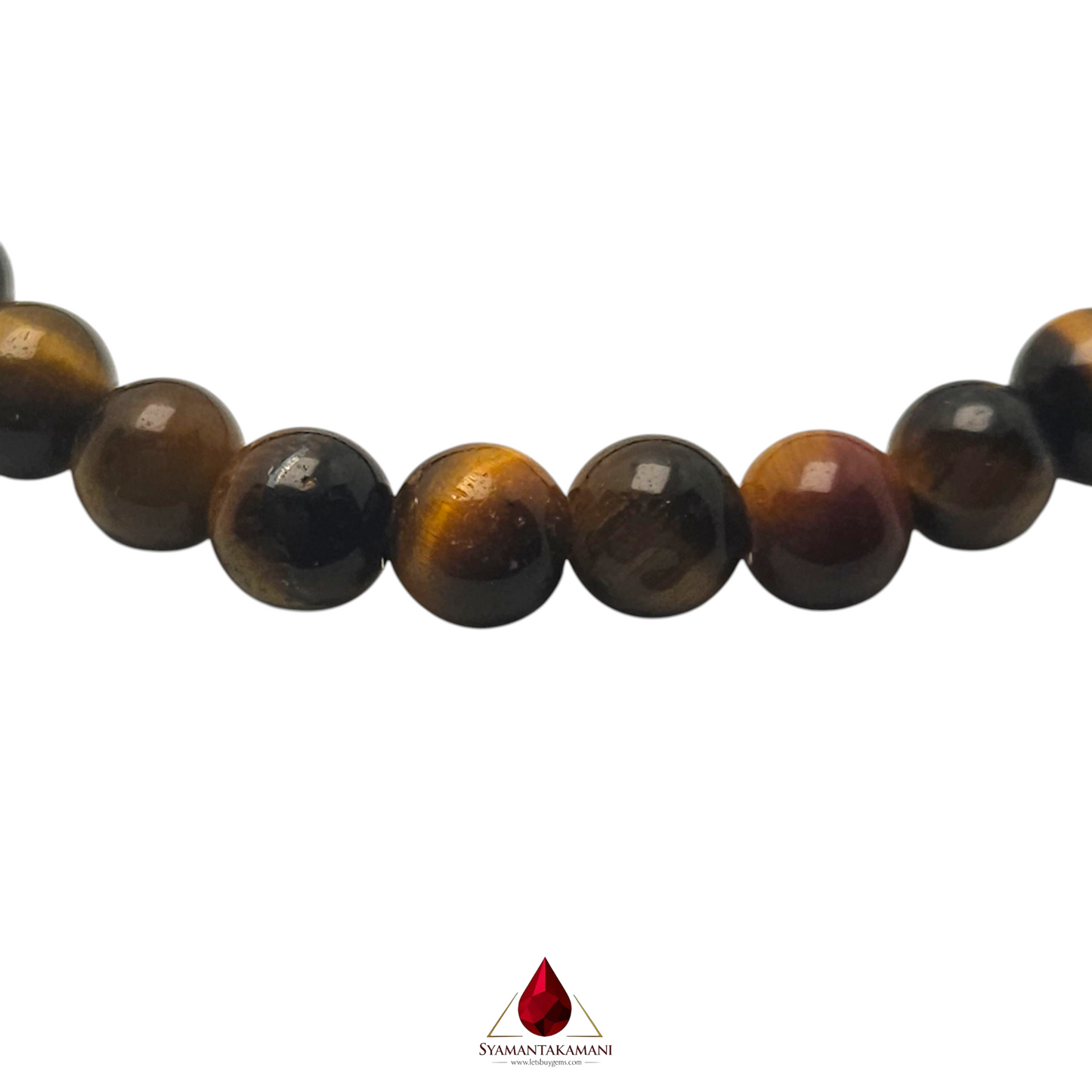 Natural Tiger's Eye 6mm Bracelet The Fierce Focus