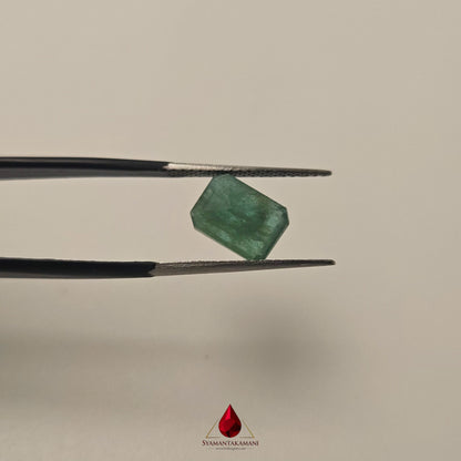 Natural Emerald 2.30 Carat From Zambia A Grade