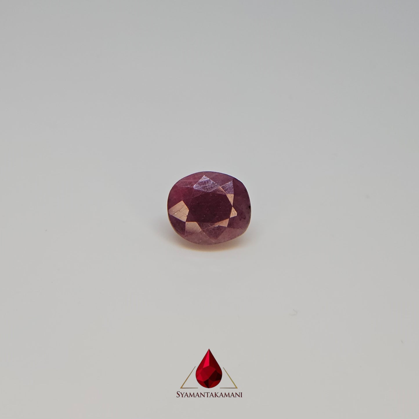 Ruby Oval 13.65 Carats Natural Untreated Ruby from Karnataka The Heritage Gem